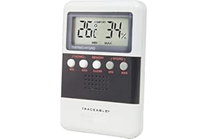 CONTROL CORRECTIVE SKIN CARE SYSTEMS Control Company 4096 Traceable Memory Humidity/Temperature Meter