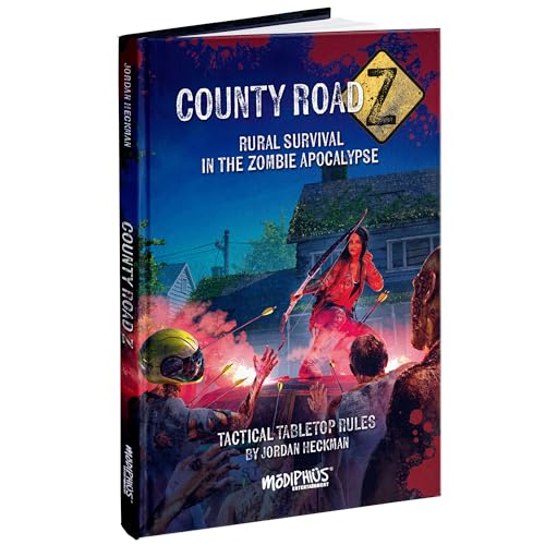 Modiphius Entertainment: County Road Z: Core Rulebook - Hardcover RPG Book, Rur…