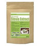 Organic Stevia Extract Powder Natural Sweetener Sugar Substitute (4 oz)