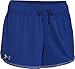 Under Armour Women's Tech Shorts, Cobalt (420)/Metallic Silver, Small