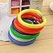 KitMax (TM) Pack of 12 Pcs Black Color Cute Cool Candy Color Bracelets Personalized Promotional Gel Ink Pens Office School Supplies Students Children Gift