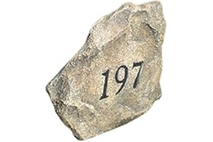 Address Stone - Small Size - 18 x 18 x 9 inches - artificial