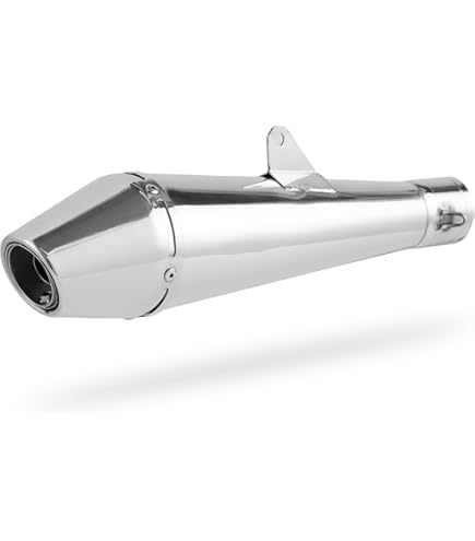 Amazon.com: Emgo 80-84032 Shorty Hooligan Muffler : Automotive