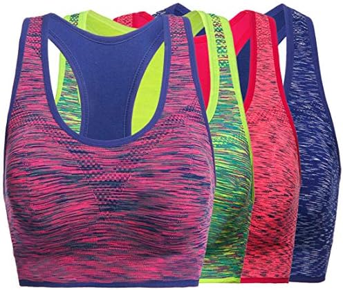 TOBWIZU Sports Bras for Women,Removable Padded Bras Seamless for Yoga Gym Fitness Activewear Workout Bra TOBWIZU Sports Bras for Women,Removable Padded Bras Seamless for Yoga Gym Fitness Activewear Workout Bra