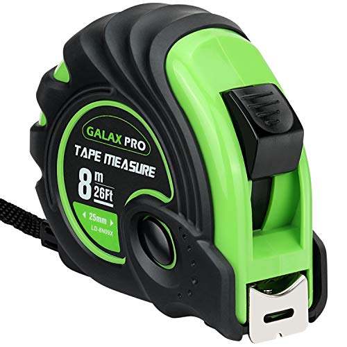 image for Tape Measure, GALAX PRO 25Ft Tape Measure - Robust Large Measuring Tap
