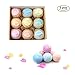 Bath Bombs Gift Set Large Natural Organic Relax Spa Bath Fizzy,Birthday Valentine Christmas Gift idea for Her/Him, Wife, Girlfriend, Men, Women,Children,Individually Wrapped 6x4.2oz