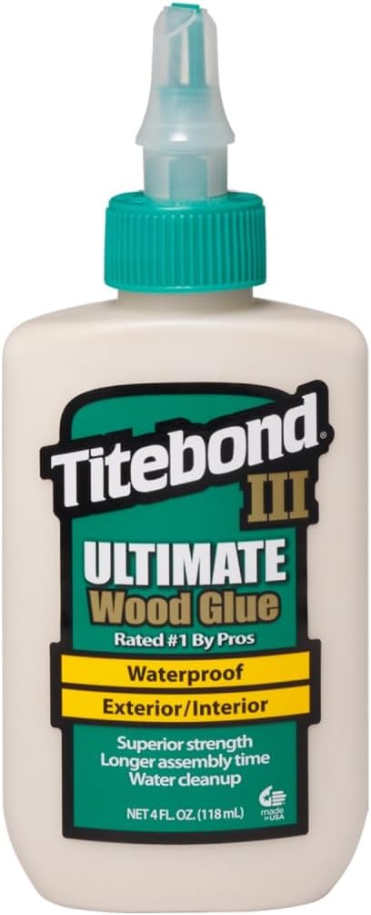 Titebond 1412 ZL-141/2 Ultimate Wood Glue 118 ml Indoor Outdoor Waterproof