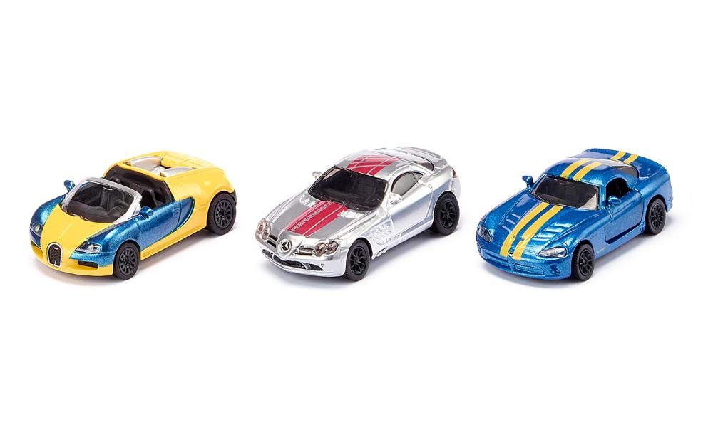 SIKU 6323 License Sports Car Set, Multicolor