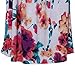 Women's Floral Print Maxi Dress,Demetory Strapless Print Vintage Graceful Long Maxi Dress