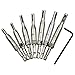 Qjoy 4/7Pcs HSS Door Self-Centering Hinge Hole Drilling Tool Kit for Door Cabinet Holes Woodworking
