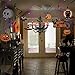 Halloween Decorations Indoor Hanging Swirls for Haunted House Decor Ceiling Swirl Decoration Included Bats, Spider, Ghost, Pumpkin, 3D Chandelier (30 Piece)