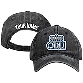 Old Dominion Monarchs Personalized College Dad Hat – Officially Licensed Baseball Cap