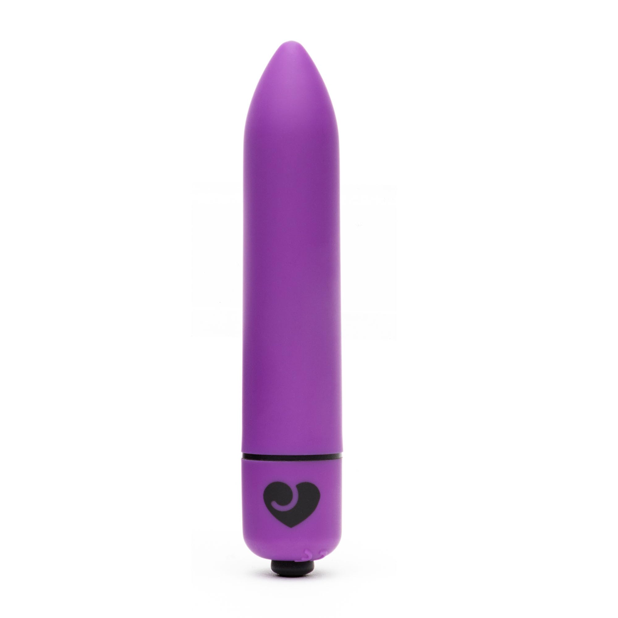 Lovehoney Excite Bullet Vibrator - 3.5 Inch Powerful Mini Vibrator - 10 Function Single Button Control Quiet Bullet Vibrator for Women – Waterproof & Travel Proof Adult Pleasure Toy – Purple ​