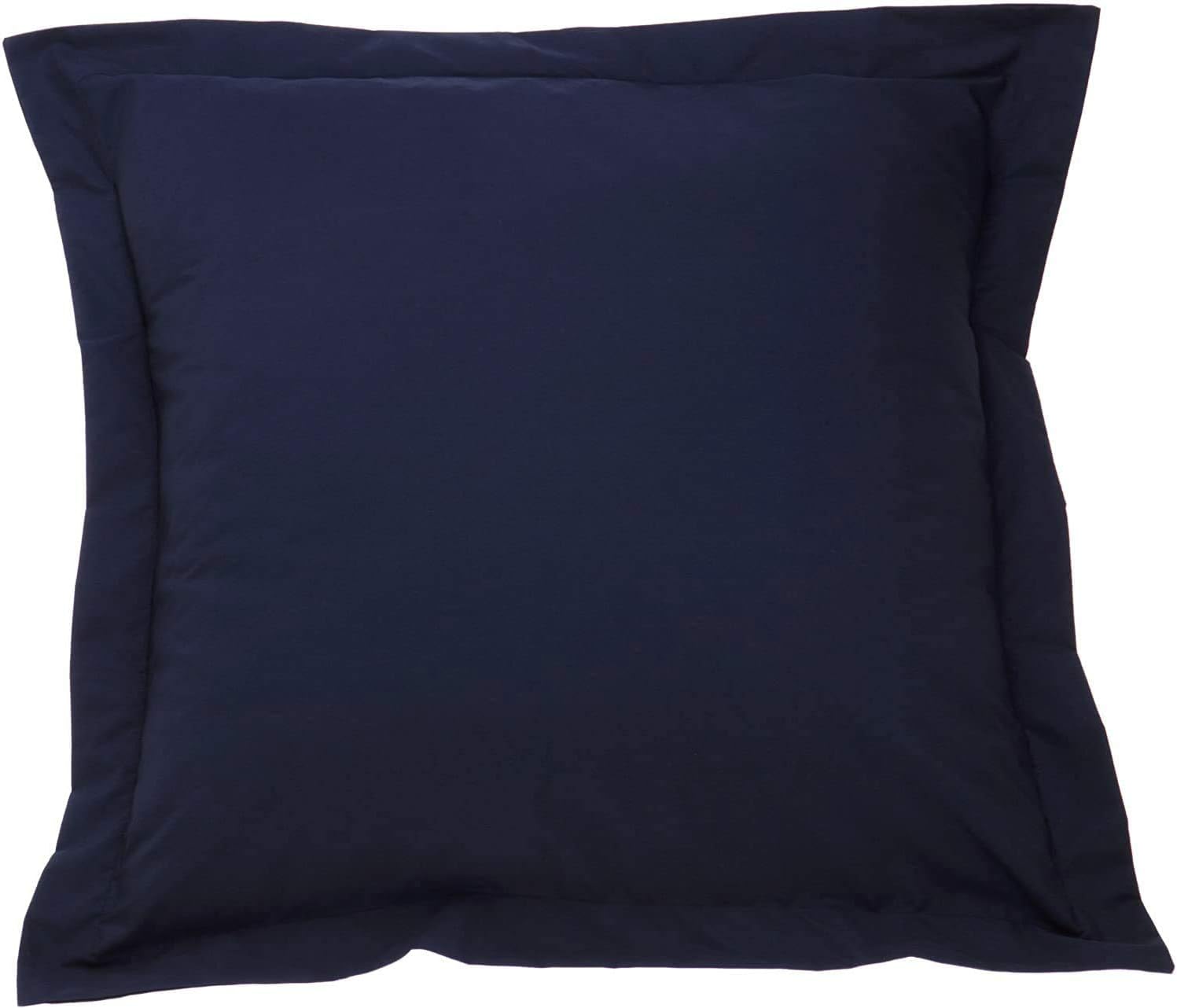 European Square Pillow Shams Set Of 2 Pillowcase Euro Shams 26x26 Navy