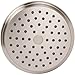 High Flow Water Saving Showerhead - 4 Inch Great Water Pressure In Wall Mount Shower Head - Indoor And Outdoor Modern Bath Spa Fixture For Showers, 2.5 GPM - Brushed Nickel