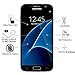 Black - [2 Pack] Samsung Galaxy S7 Screen Protector, Linboll - Full Screen Coverage, 9H Hardness, Anti-Scratch, HD Ultra-clear, Bubble Free,Tempered Glass Screen Protectors For Galaxy S7