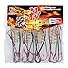 hooks THKFISH Fishing Carp, 4 Pcs/Set #8~#12 Powerful Explosion Stainless Steel Heavy Duty Nylon Deepwater Carp Fishing, Powerful Bait Trap System