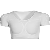 TXULYDD Fake Chest Muscle T-Shirt for Men, Breathable Shaper Strong Chest Shoulder Muscle Padded Underwear