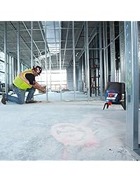 Bosch GCL100 80CG   Láser de cruce de luz verde de 12 V con puntas de mecha