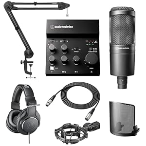 オーディオテクニカ AT2020 / AT-UMX3 PC/スマホ 配信 DTM 初心者セット 国内正規品