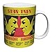 Star Trek Mirror Mirror Mr. Spock (Juan Ortiz Art) Sci-Fi TV Television Show Porcelain Boxed Gift Coffee (Tea, Cocoa) 11 Oz. Mug