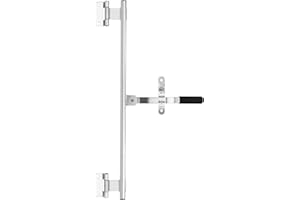 LONFFERY 36" Enclosed Trailer Door Latch, Cargo Hinged Cam Bar Lock,Hinged Hasp Latch Handle Assembly Side, Swing, Folding Ramp, RV Hauler Fold Down Door