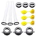 ORANDESIGNE Gas Can Spout Replacement Old Style Flexible Fuel Can Pour Nozzle Kit with Gaskets Collars Stopper Caps Vent Cap for Blitz Gott Essence Plastic Kerosene Diesel Water Jug 1 2 5 Gallon 3 Set