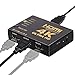 HDMI Switch, Redhilly Intelligent 5-Port HDMI Switcher Splitter Box with IR Remote, Support 4K Full HD1080p 3D (Black)