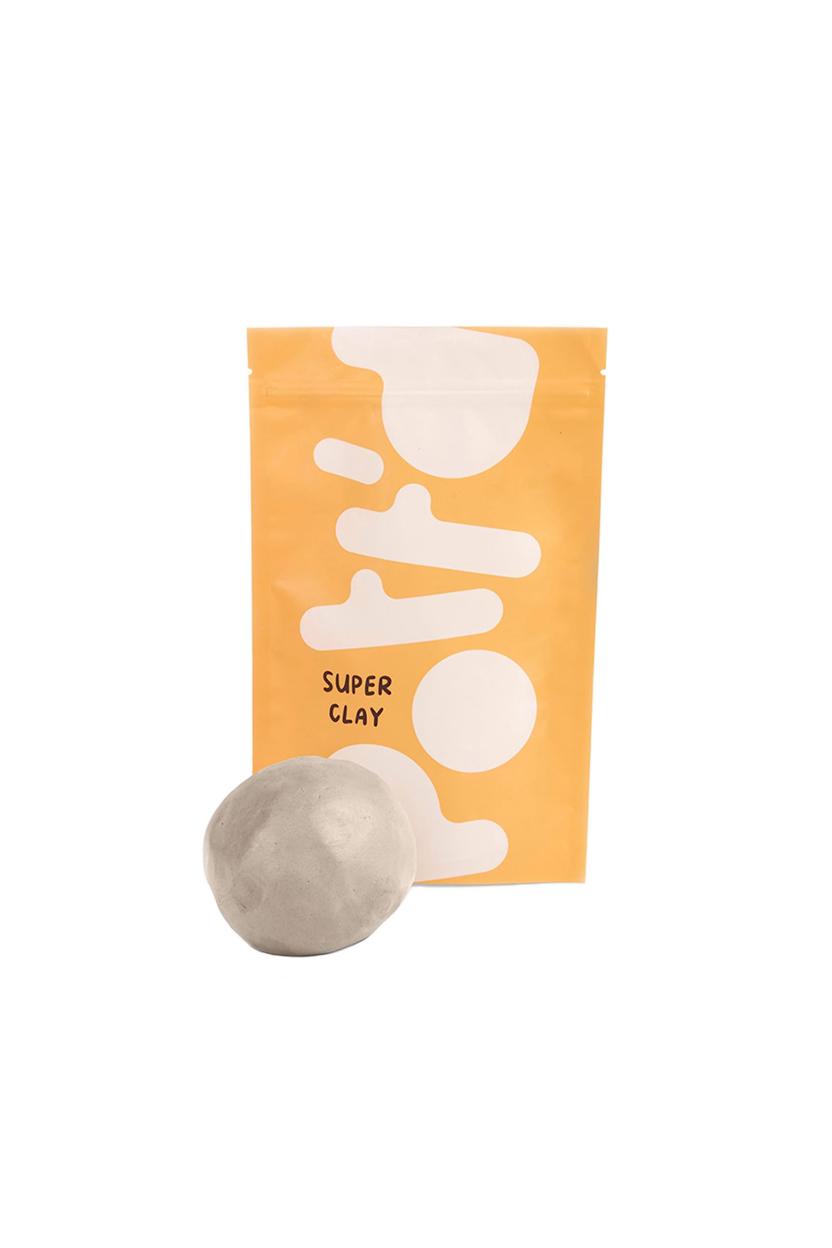 Pott'd™ Extra Pack of Premium Air-Dry Clay (1kg) - Pottery for Beginners, Air Dry Modelling Clay, Adult Pottery Kit