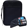 S.F. Creations Premium Bible & Book Carrying Case- Convenient for Men, Women, Teens, and Kids (Black Case Only)