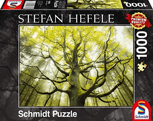 Schmidt Spiele 59669 Other License Stefan Hefele, Traumbaum, 1000 Teile Puzzle, Bunt