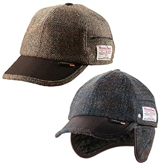 Amazon ハリスツイード 帽子 メンズ ハリス ツイード Harris Tweed