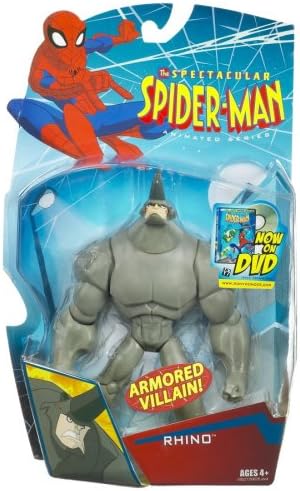 spectacular spider man rhino toy