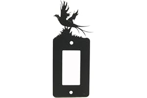 Innovative Fabricators, Inc. Pheasant GFI Rocker Light Switch Plate Cover