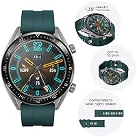 Huawei Watch GT Active - Reloj Inteligente, Verde, 46 mm, Reloj