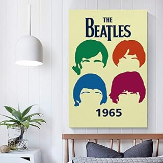 XYDQ Poster sur toile The Beatles Band 1965 et décoration murale – 40 x 60 cm - Les Beatles, Paul McCartney, John Lennon, RIngo Starr, George Harrison XYDQ Poster sur toile The Beatles Band 1965 et décoration murale - 40 x 60 cm – Image 5