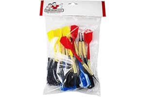 GAME ROOM GUYS GLD Soft Tip Bar Darts - Set of 12 with 250 Tips