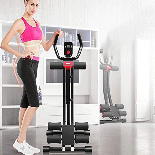 Byx- Abdominal Lazy Thin Belly Artifact Exercise Fitness Equipment Home Exercise Abdominal Muscles Men and Women Thin Waist Beauty Waist Machine -Roller Wheel (Color : C) - Thumbnail 6