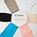 BURNING EYES Women Soft Cotton Panties Plus Size High Waist Bikini Underwear High Cut Hipster Briefs (6 Pack)