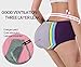 Qikafan Women's Menstrual Period Leakproof Panty (Mixed 5 Pack)