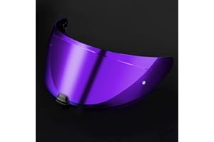 FCKBLSL i70 i10 HJ-31 Motorcycle Helmet Visor Uv Protection Helmet Shield (Purple)