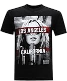 California Republic Los Angeles Bombshell Men's T-Shirt - (Black) - XL