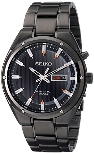 Seiko Men's SMY157 Analog Display Japanese Quartz Black Watch