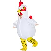 Stegosaurus Inflatable Chicken Costume for Kids Halloween Costume for Kid Boys Girls Funny Blow up Costumes for Cosplay Party