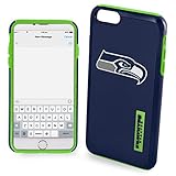 Forever Collectibles - Licensed NFL Cell Phone Case for Apple iPhone 6 Plus / 6s Plus - Retail Packaging - Seattle Seahawks
