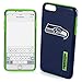 Forever Collectibles - Licensed NFL Cell Phone Case for Apple iPhone 6 Plus / 6s Plus - Retail Packaging - Seattle Seahawks