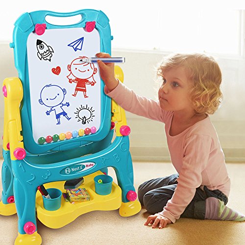 5 NextX+Adjustable+Standing+Chalkboard+Accessories