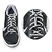 Sport Freak USA No Tie Shoelaces | Elastic and Reflective Laces with Lock for Athletes, Adults and Kids | Replacement Shoe Strings for Running, Tennis and Golf (White)