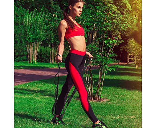 Wacces Yoga Strap Stretch Restore Multi-Grip Fitness Pilates Stretching Belt Multicolor (Black)