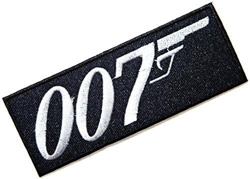 007 James Bond Moive Kid Baby Jacket T shirt create logo maker design Patch Embroidered Badge Cloth Sign Costume Gift